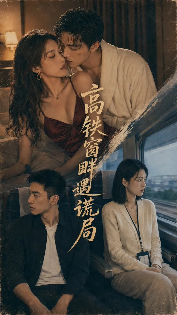 古装田园剧照：夕阳下梳着麻花辫的古装女子在庭院中